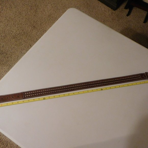 Michael Kor's Leather Studded Women's Belt  EUC - Picture 3 of 7